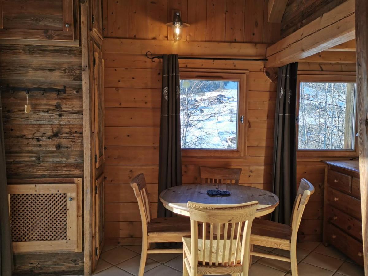 Petit chalet individuel de caractère Megève Esterno foto