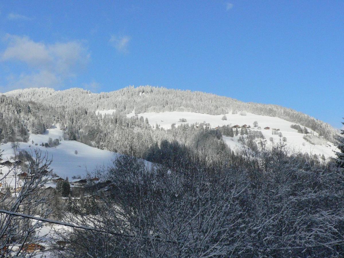 Petit chalet individuel de caractère Megève Esterno foto