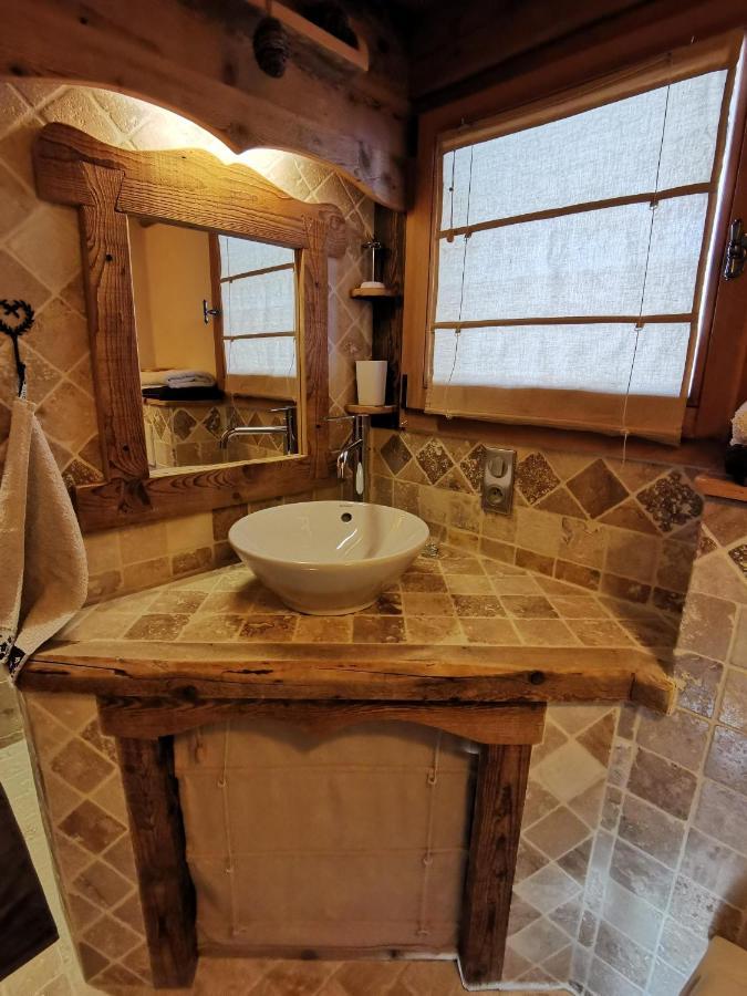 Petit chalet individuel de caractère Megève Esterno foto